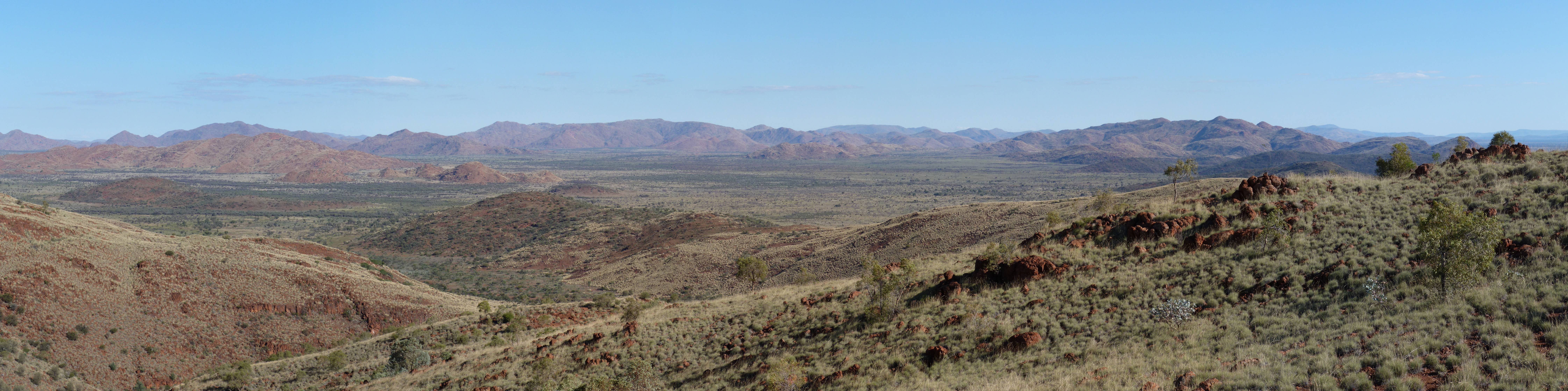 Panoramic of the Musgrave Rabges